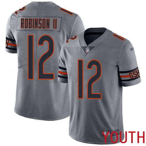 Chicago Bears Limited Silver Youth Allen Robinson Jersey NFL Football 12 Inverted Legend